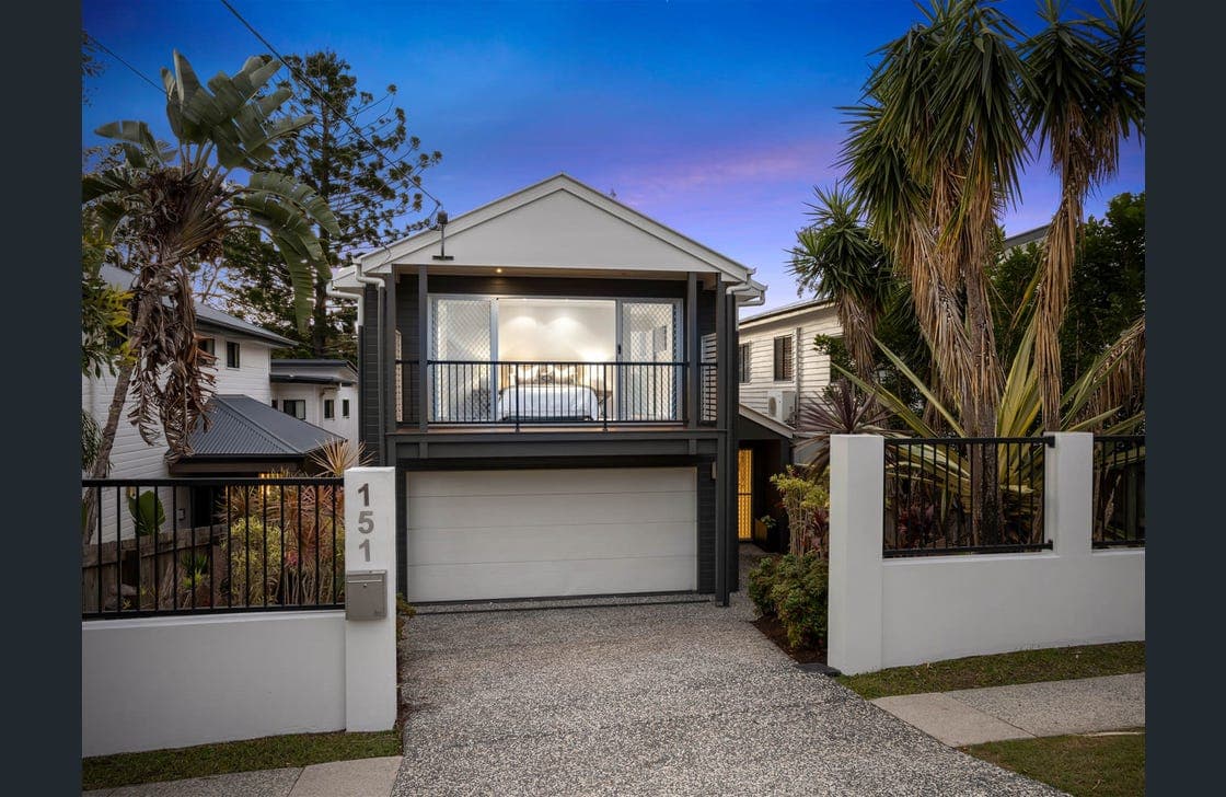 Contemporary residential exterior